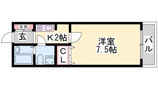 東觜崎駅 徒歩29分 2階の物件間取画像